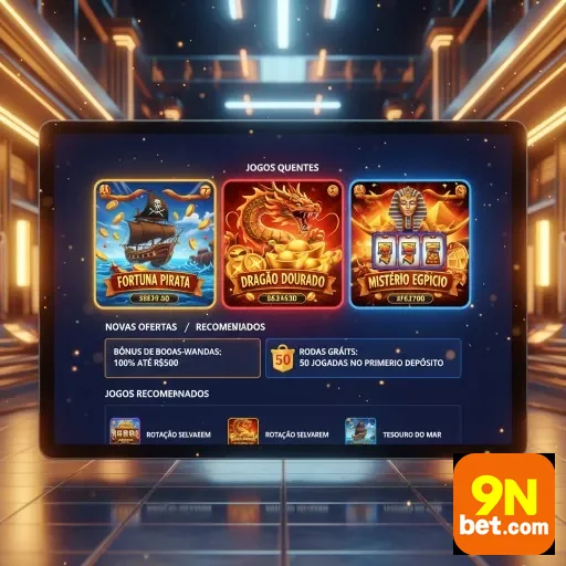 Ilustração de Acesse a Plataforma 9nbet com Tecnologia Segura e Confiável